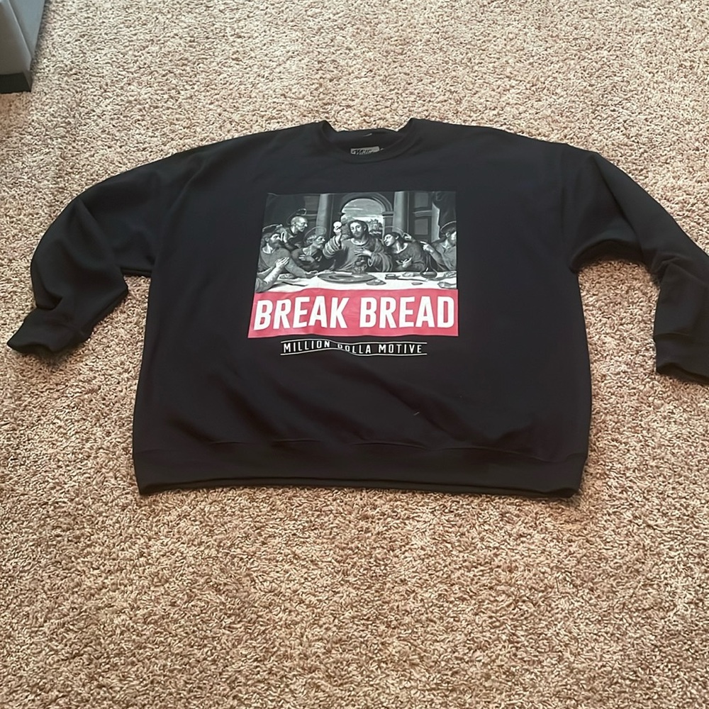 Black Break Bread Sweatshirt